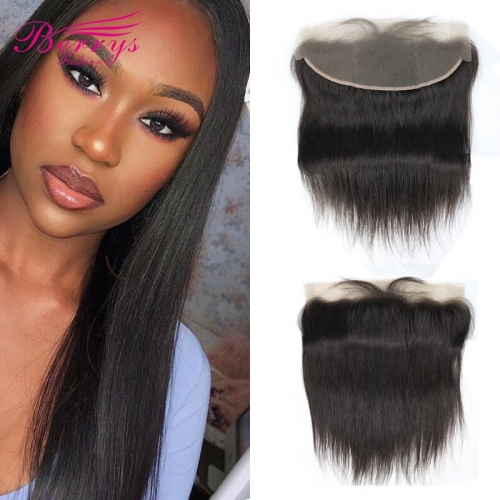 Berrysfashion Hair New Arrive Mix Donors Hair 13x4 HD/Transparent Frontal ST